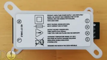 Jako Neon Piko IEC Socket Non-Dimmable 43k Top view