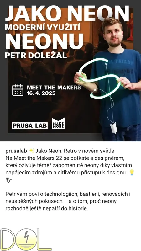Meet the Maker Instagram post