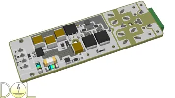 Jako Neon Piko SMPS 2 Pluggable Bottom isometric view
