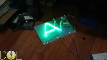 Green Neon "A"