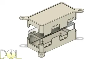 Jako Neon Piko Non-Dimmable Product exploded view render
