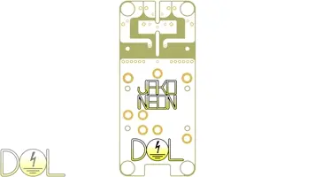 Jako Neon Motherboard 02 PCB Bottom view