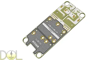 Jako Neon Motherboard 02 PCB Top isometric view