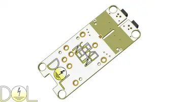 Jako Neon Motherboard 03 PCB Bottom isometric view