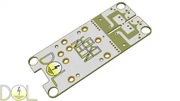 Jako Neon Motherboard 04 PCB Bottom isometric view