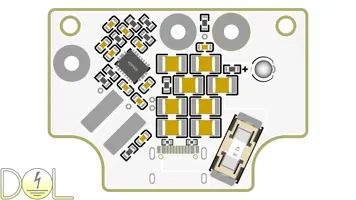 Jako Neon USB-C 5V Power Module PCB Top view