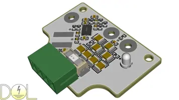 Jako Neon 5V Pluggable Non-Dimmable Power Module Top isometric view