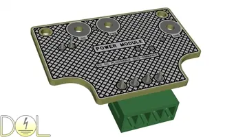 Jako Neon 5V Pluggable Non-Dimmable Power Module Bottom isometric view
