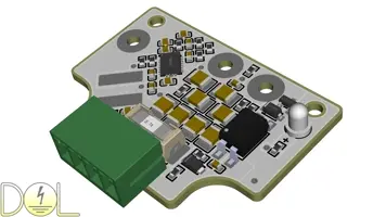 Jako Neon 5V Pluggable Dimmable Power Module Top isometric view