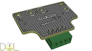 Jako Neon 5V Pluggable Dimmable Power Module Bottom isometric view