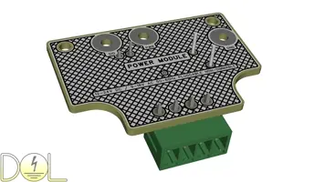Jako Neon 12-24V Pluggable Non-Dimmable Power Module Bottom isometric view