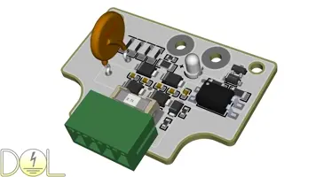Jako Neon 12-24V Pluggable Dimmable Power Module Top isometric view